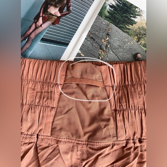 Free People FP Movement The Way Home Lined Shorts In Peruvian Walnut Size S - Picture 9 of 14